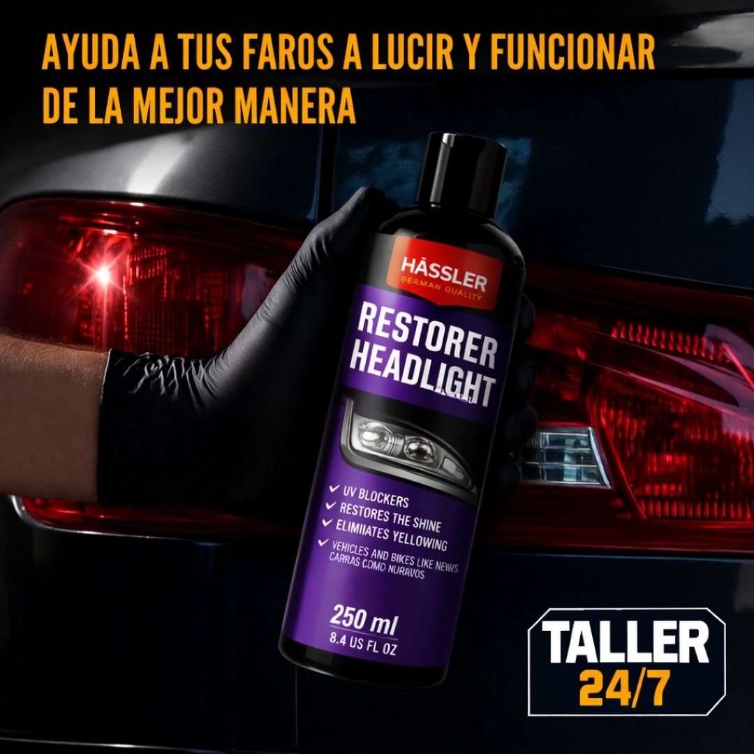 Renovador de Faros Premium - Hassler V2