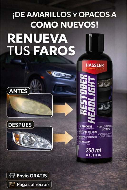 Renovador de Faros Premium - Hassler