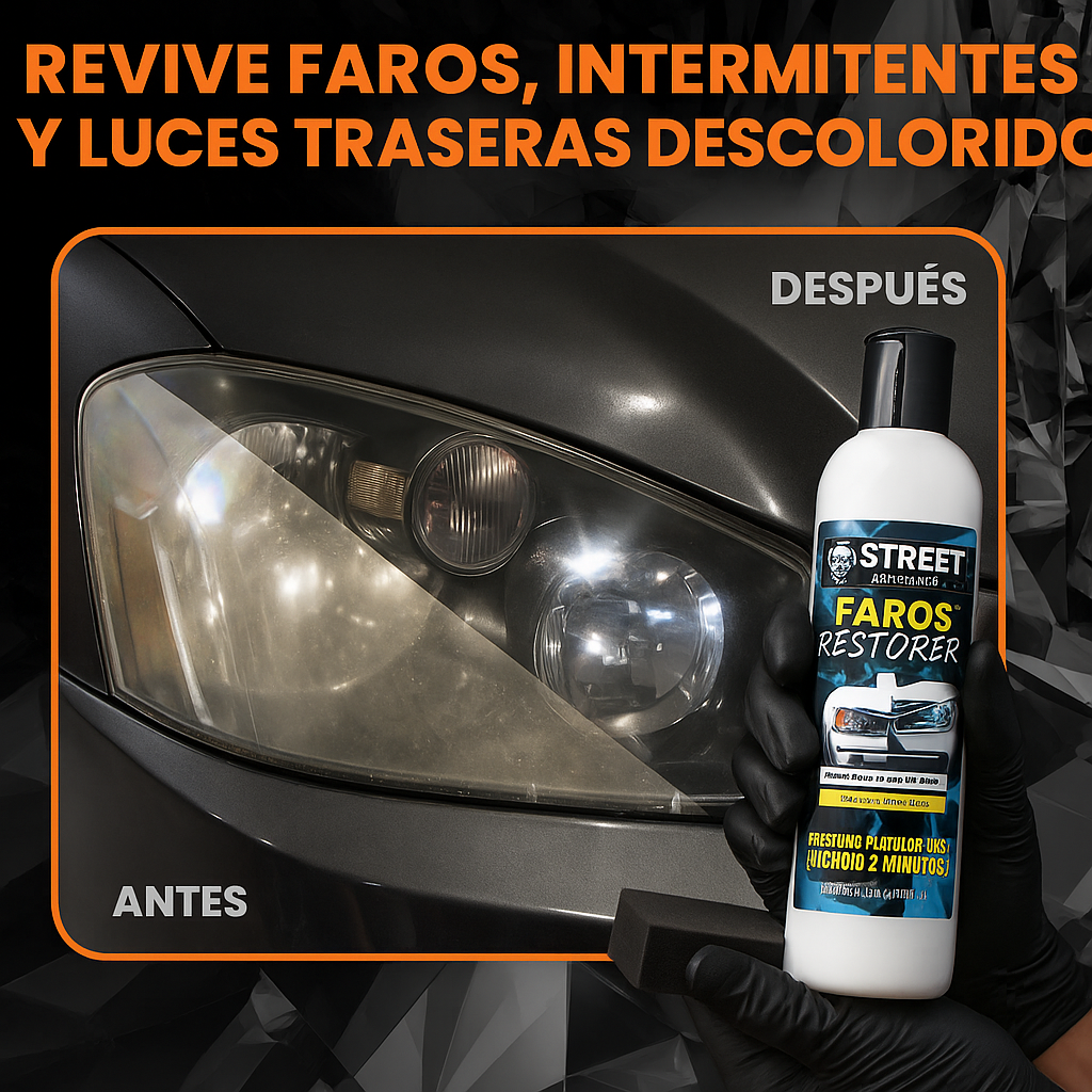 Renovador de Faros Premium - Street Racer