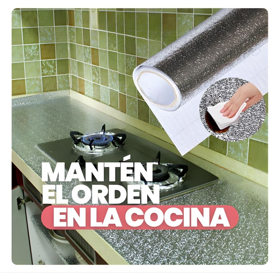 Papel Aluminio Adesivo