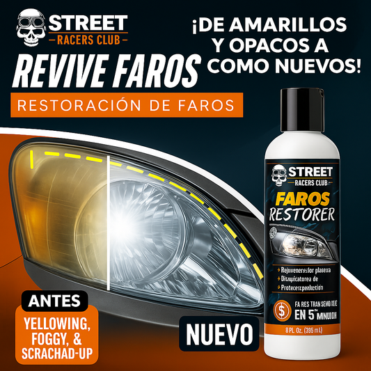 Renovador de Faros Premium - Street Racer