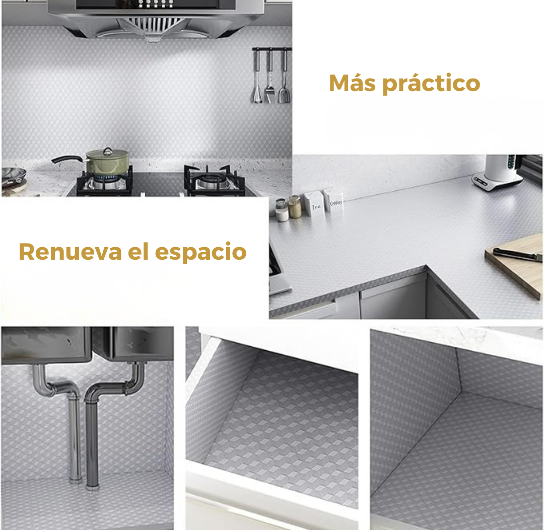 Papel Aluminio Adesivo