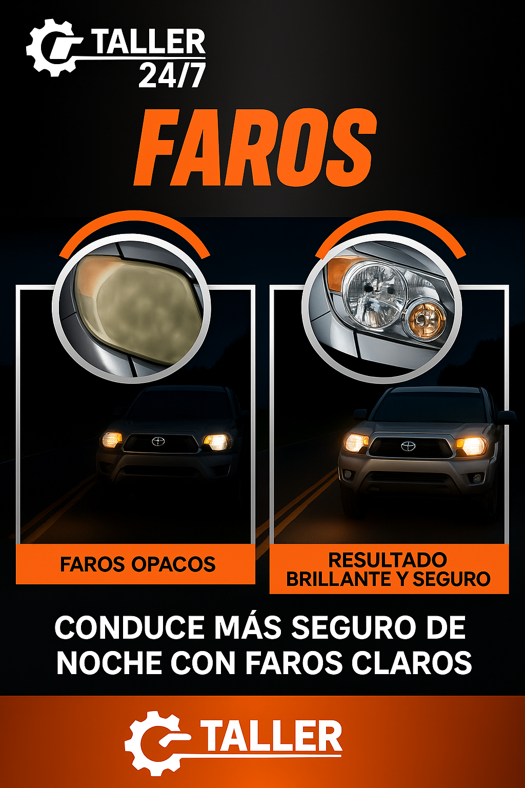 Renovador de Faros Premium