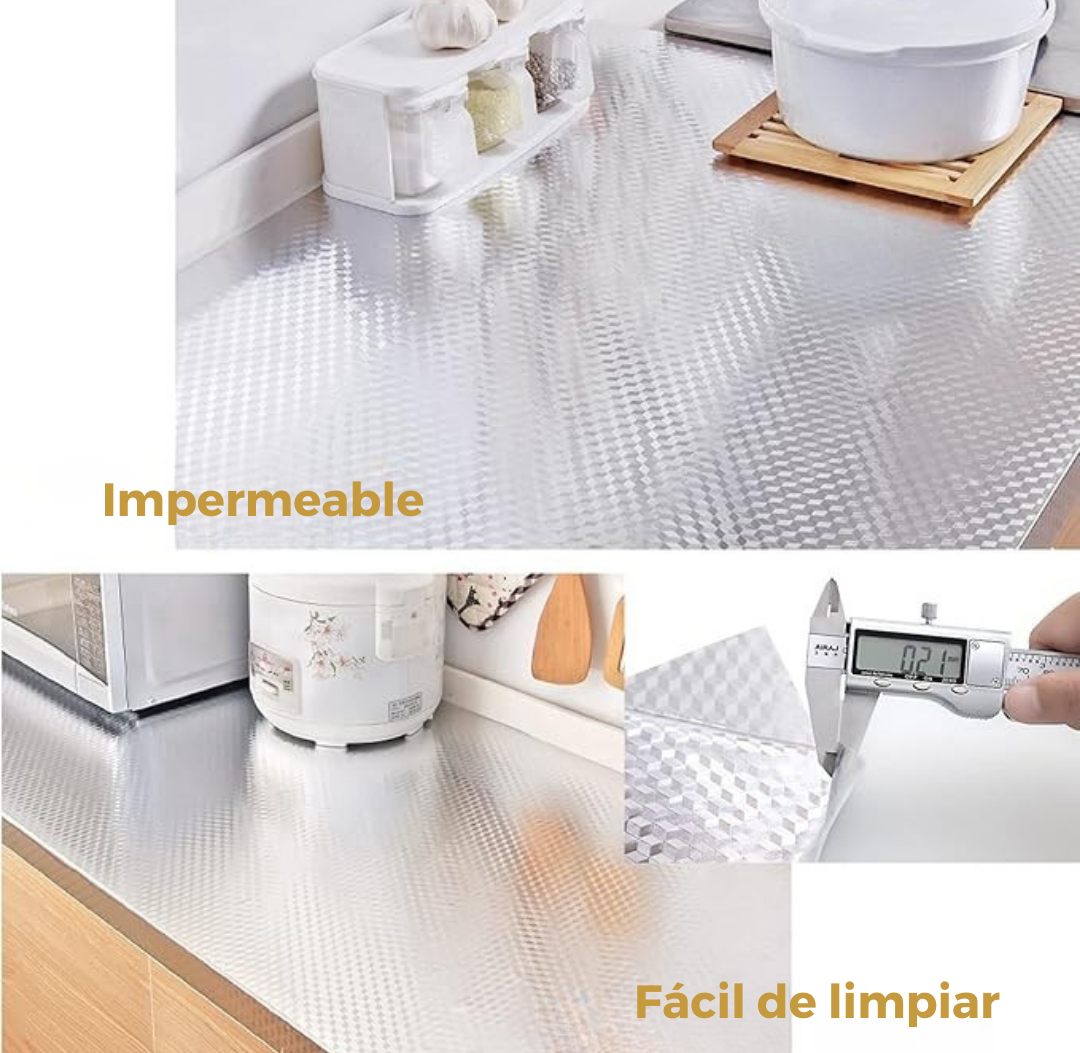 Papel Aluminio Adesivo