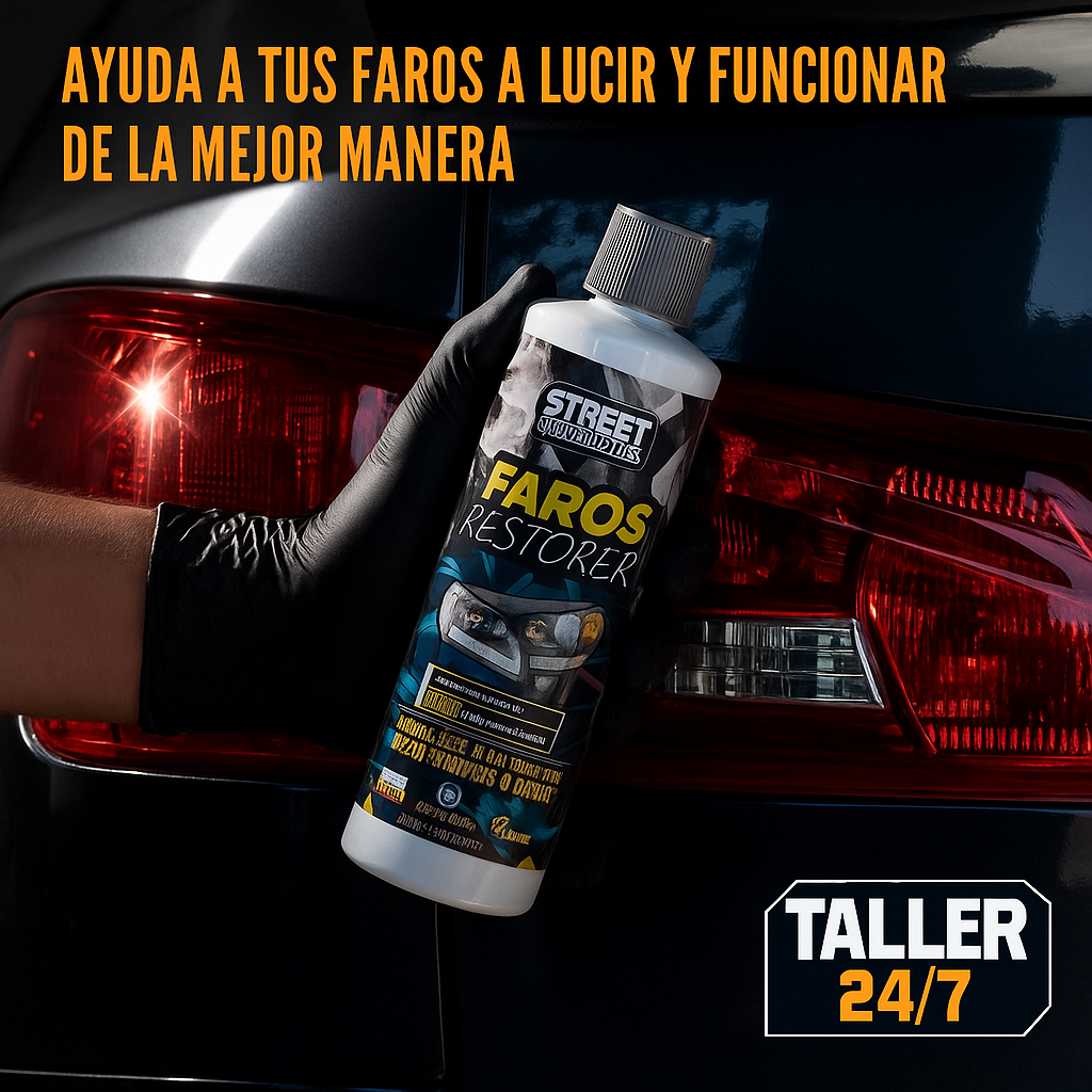 Renovador de Faros Premium - Street Racer