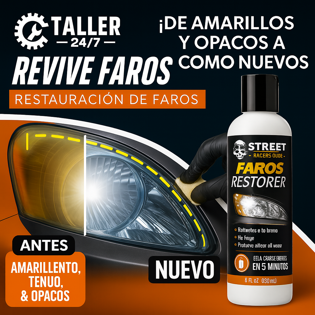 Renovador de Faros Premium