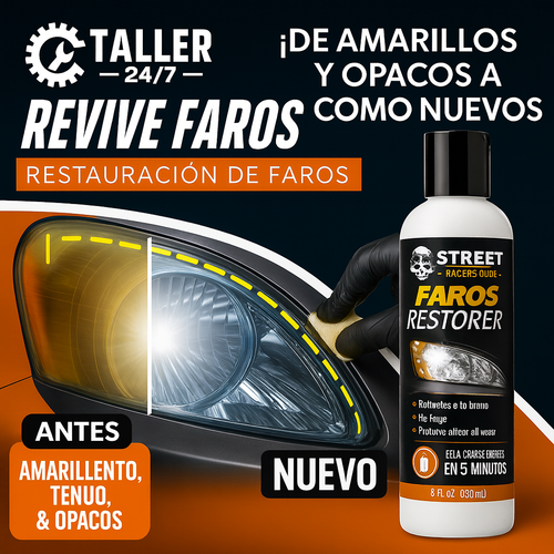 Renovador de Faros Premium